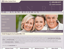 Tablet Screenshot of alanreisman.com